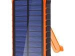 Solární powerbanka s kličkou 12000 mAh – šedá