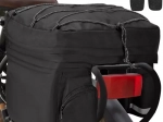 Trizand 23798 Large Bicycle Pannier 60 L, Black