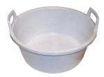 Plastično korito 56 cm z ročaji, granit