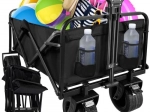 Foldable Transport Cart for Garden and Beach