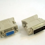 Adattatore DVI a VGA (DVI-I 24+5 pin, maschio a VGA HD15, femmina)