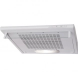 Telescopic kitchen cooker hood OSC6112W white