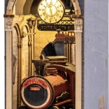 Zatiranje knjig Potovanje skozi čas z LED osvetlitvijo