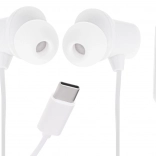 L-Brno øretelefoner med mikrofon USB-C hvid