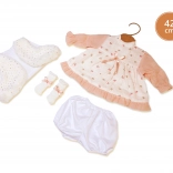 Outfit voor LLORENS-pop 42 cm – 4-delige set