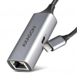 AXAGON USB‑C Gigabit Network Adapter with 100 W PD Passthrough