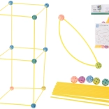 Kreatív építőkészlet – Csőrudak sátrak és építmények készítéséhez, 75 darab
