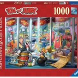 2D-puzzel 1000 stukjes Tom en Jerry