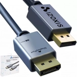 DisplayPort Cable 4K 60Hz 2m IZOXIS