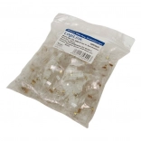 RJ45 CAT5 árnyékolatlan 8P8C csatlakozók – 100 db csomag