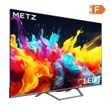 metz 43" qled 4k ultra hd televisie met google tv