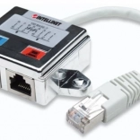 Skærmet RJ45x2-splitter