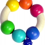 Hess rammelaar regenboog met belletje