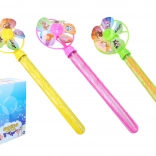 Pihalnik za mehurčke z vetrnico 76 ml, 34 cm – češka embalaža