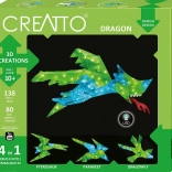 Creative Set Glowing Dragon Creatto