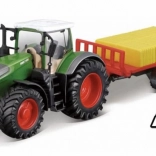 Bburago trattore agricolo da 10 cm Fendt 1050 con rimorchio per balle