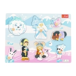 Wooden Puzzle Medium Ice Castle, 8 Pieces