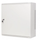 Fali, alacsony profilú rack szekrény 6U+3U szürke