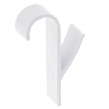 Akasztó fürdőszobai radiátorra – fehér