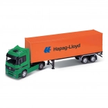 Welly tracteur avec remorque Mercedes-Benz Actros