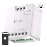 Slimme Wi‑Fi‑schakelaar SONOFF MINI‑D met MATTER‑ondersteuning (AC/DC 12–48 V, potentiaalvrij)