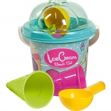 Androni set da sabbia gelato piccolo turchese