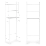 Magas fürdőszobai szekrény 3 polccal alumínium szerkezettel