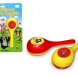 Krtek rumba ballen voor kinderen 2 stuks plastic