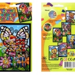 Glitrende klistermærkebillede 15 x 10 cm