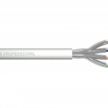 Patchkabel Kat. 6A U/FTP, AWG 27/7, LS0H, 100 m, grau