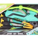 Plastic crossbow with sight for kids