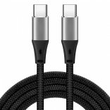 USB C típusú kábel 2m fekete