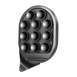 JOYROOM mágneses telefontartó tapadókorongokkal, fekete