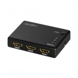 Commutateur HDMI 3x1 avec télécommande, 1080p/60 Hz