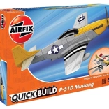 Bouwpakket vliegtuig AIRFIX QUICK BUILD Mustang P‑51D