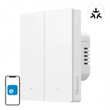 Sonoff M5 Matter smart wall switch 2-channel for frame