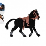 Speelgoedpaard met fleecedeken en zadel