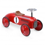 Vilac vintage loopauto rood metalen auto