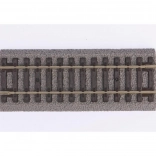 Piko rechte spoor met bedding 107 mm