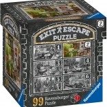 Ravensburger bijeg igra EXIT puzzle Strašno imanje: U dnevnoj sobi 99 dijelova