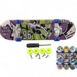 Vinger skateboard met accessoires