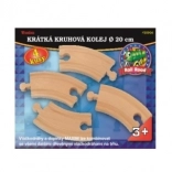 Maxim korte gebogen rails – set van 4 stuks