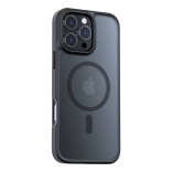 Torras Guardian Magnetic hoesje voor iPhone 16 Pro Max zwart