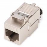 Keystone-module RJ45 (8P8C) Cat 8.1 STP, afgeschermd, gereedschapsloos, staal