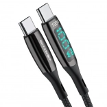 Kabel USB‑C na USB‑C z zaslonom 100 W 0,9 m BLITZWOLF