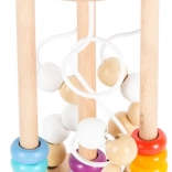 Wooden motor skills roller with maze SMALL FOOT