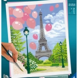 CreArt malowanie po numerach – Wiosna w Paryżu