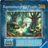 Ravensburger Exit Kids puzzle: Magic Forest, 368 pieces