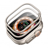 Beschermset voor Apple Watch Ultra ESR 49mm (hoesje + glas) (titaan)