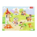 Wooden puzzle medium – castle, 8 pieces